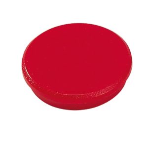 Magneti per lavagne magnetiche rotondi Ø 32mm Dahle rosso - R955323 (Conf.10)