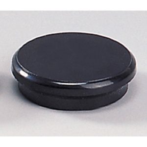Magneti per lavagne magnetiche rotondi Ø 24 mm Dahle neri - R955249 (Conf.10)
