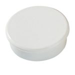 Magneti per lavagne magnetiche rotondi Ø 38 mm Dahle bianchi - R955381 (Conf.10)