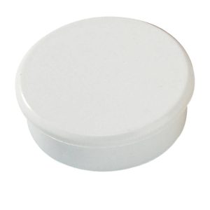 Magneti per lavagne magnetiche rotondi Ø 38 mm Dahle bianchi - R955381 (Conf.10)