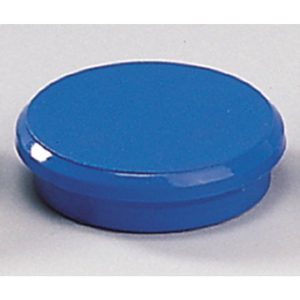 Magneti per lavagne magnetiche rotondi Ø 24 mm Dahle blu - R955246 (Conf.10)