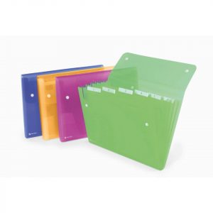 Archiviatore a soffietto Rexel Ice 13 tasche A4 assortiti - 2102034